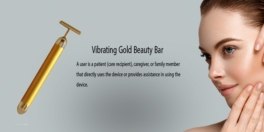 Vibrating Gold Beauty Bar